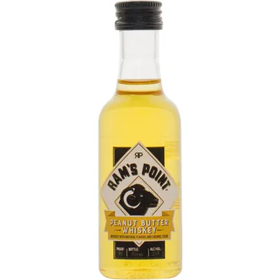 Ram's Point Peanut Butter Whiskey 50ml Bottle