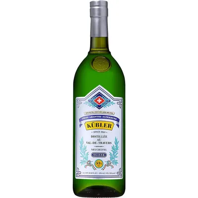 Kubler Swiss Absinthe Superieure 1L Bottle