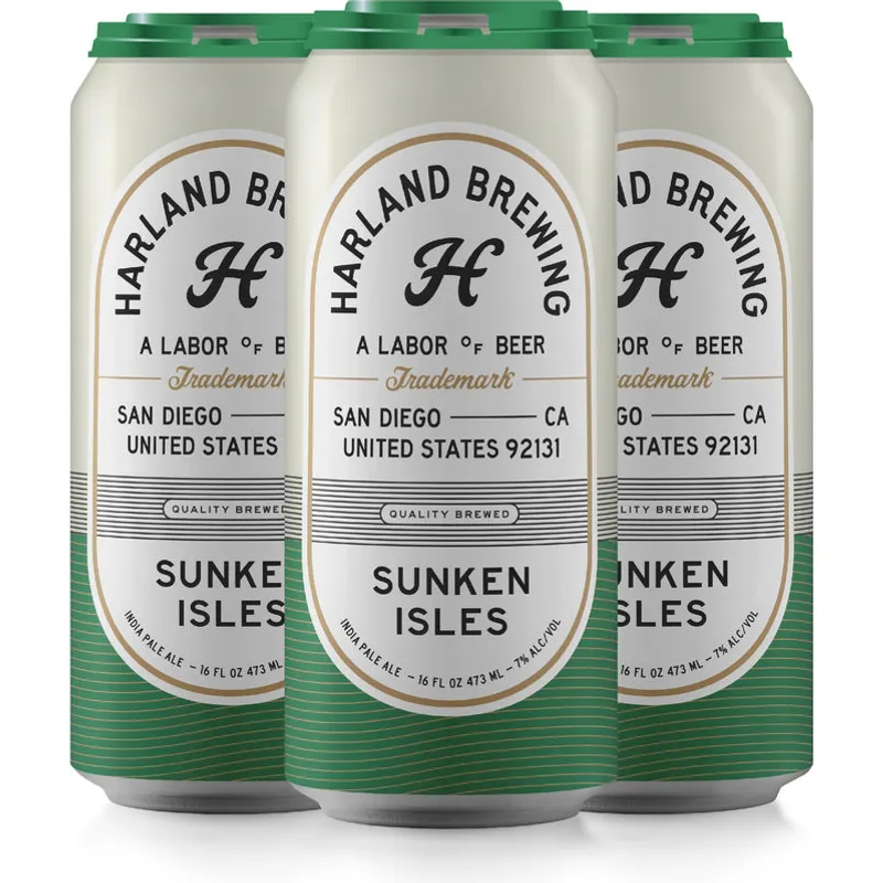 Harland Brewing Sunken Isles IPA view 1