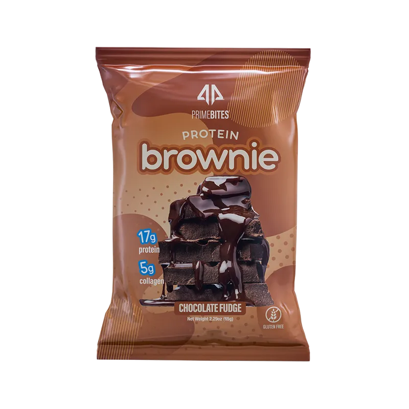 Ap Primebites Protein Brownie Chocolate Fudge view 1