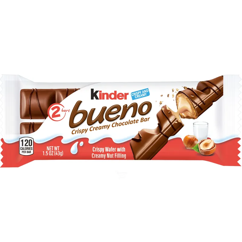 Kinder Bueno Chocolate Bar, Crispy Creamy view 1