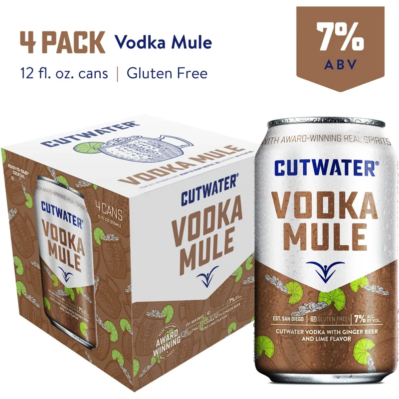 Cutwater Spirits Vodka Mule with Fugu Vodka Cocktail view 1
