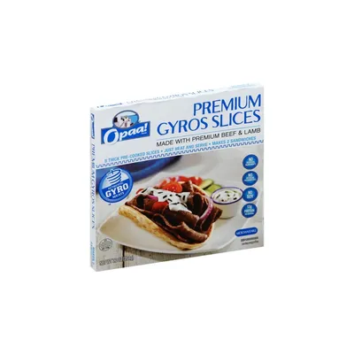 Opaa! Beef & Lamb Gyro Slices 7 oz Bag