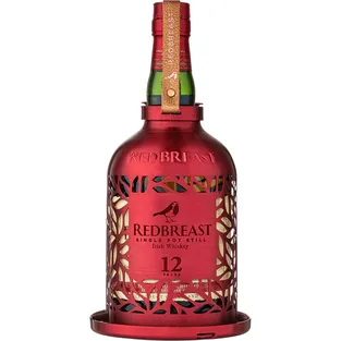 Red Breast 12 Yr Single Pot Still Irish Whiskey. Limited Edition Bird Feeder