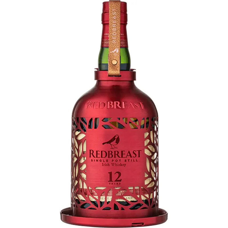 Red Breast 12 Yr Single Pot Still Irish Whiskey. Limited Edition Bird Feeder view 1