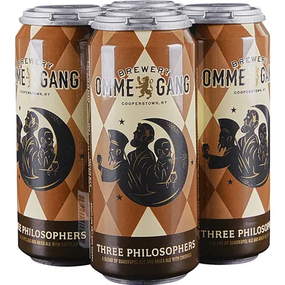 Ommegang Three Philosophers 4x 16oz Cans