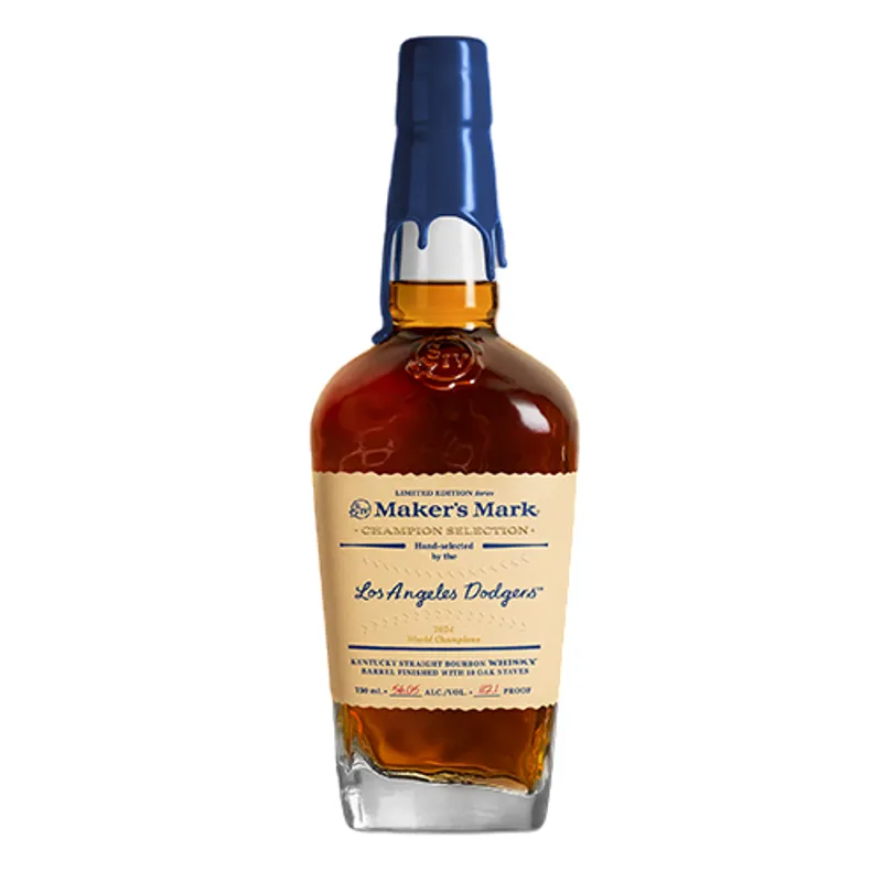 Maker’s Mark Champion Selection Los Angeles Dodgers 2024 Limited Release Bourbon view 1