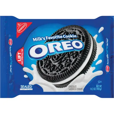 Nabisco Oreo Easy Open Pull Tab 14.3 oz Bag