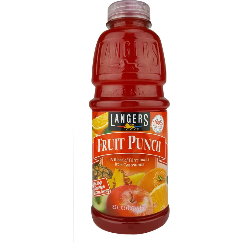 Langers Fruit Punch Juice view 1