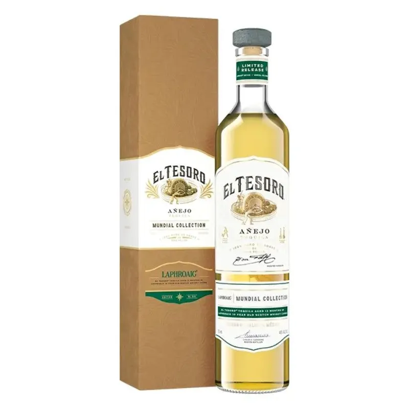 El Tesoro Mundial Collection Laphroaig Edition Anejo Tequila view 1