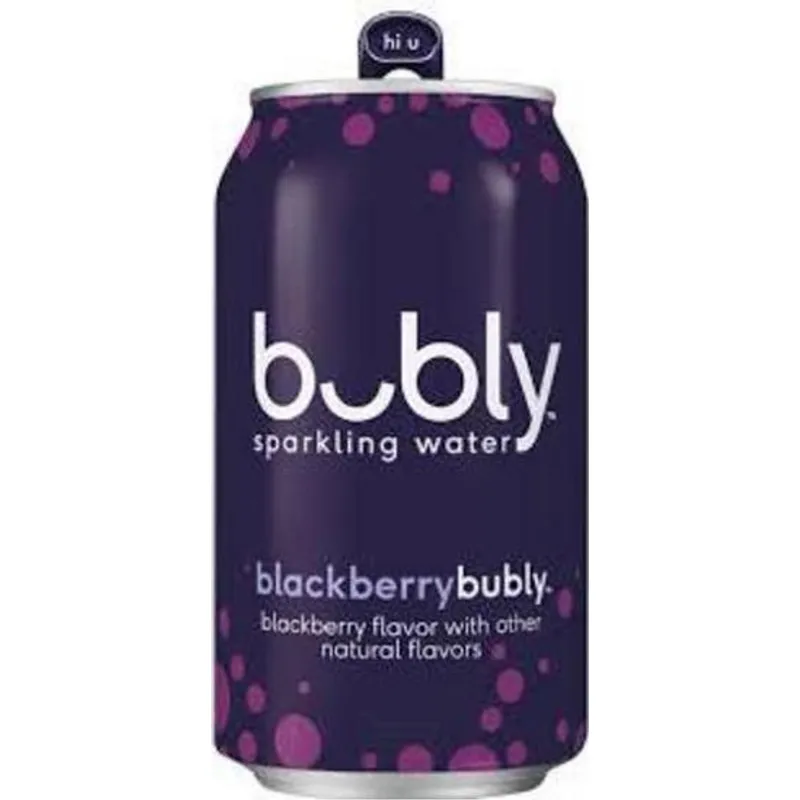 Bubly Blackberry Sparkling Water view 1
