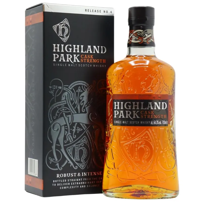 Highland Park Cask Strength Release No. 4 Single Malt Scotch Whisky view 1