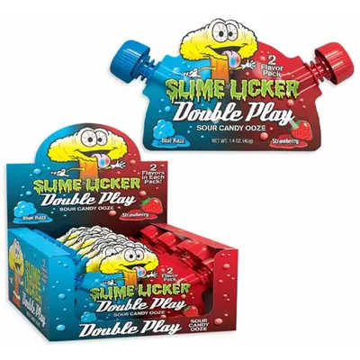 Slime Licker Double Play Sour Candy Ooze 1.4 oz