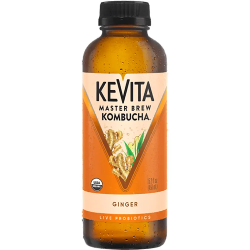 Kevita Master Brew Kombucha Ginger view 1