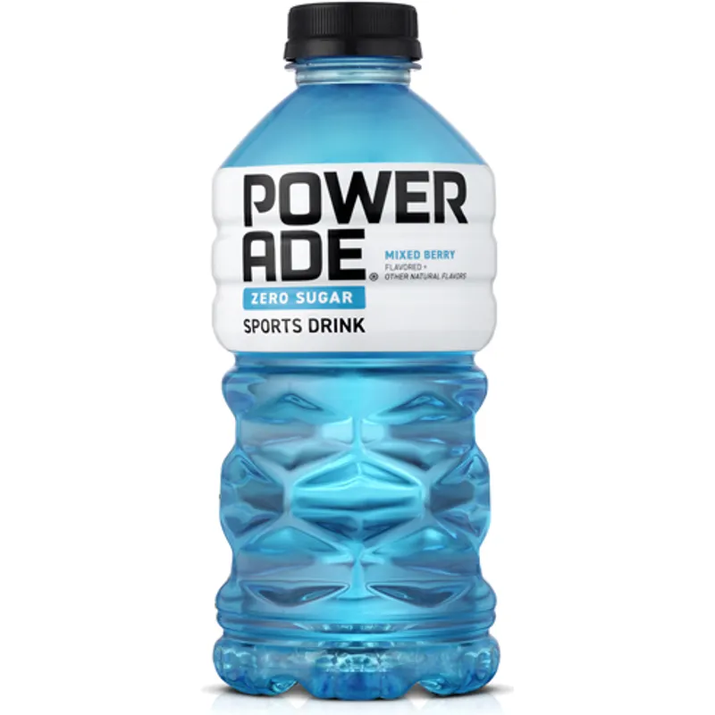 Powerade Zero Sugar Mixed Berry Sport Drink Plastic view 1