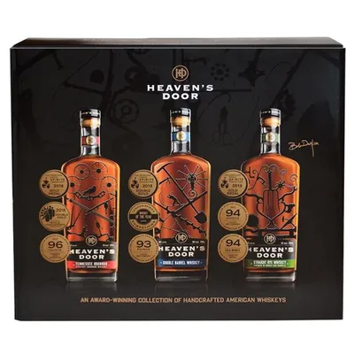 Heaven's Door Trilogy Whiskey 3pk 200ml