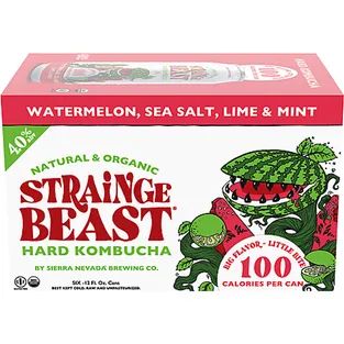 Strainge Beast Watermelon Sea Salt Hard Kombucha