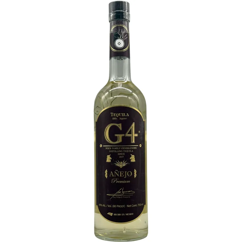 G4 Tequila Anejo view 1
