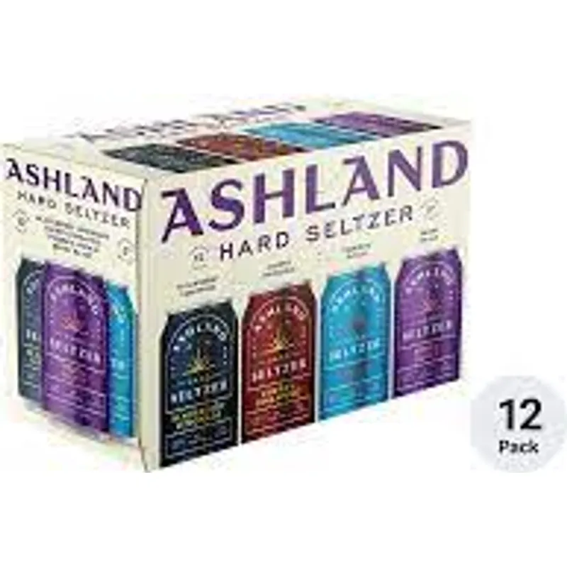 Ashland Hard Seltzer Variety Blackberry Lemonade, Cherry Pineapple, Tropical, Punch, Berry Blast view 1