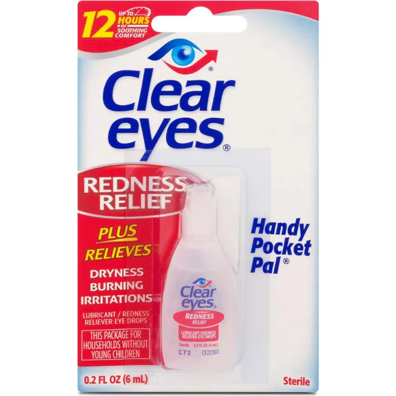 Clear Eyes Handy Pocket Pal Redness Relief Eye Drops view 1