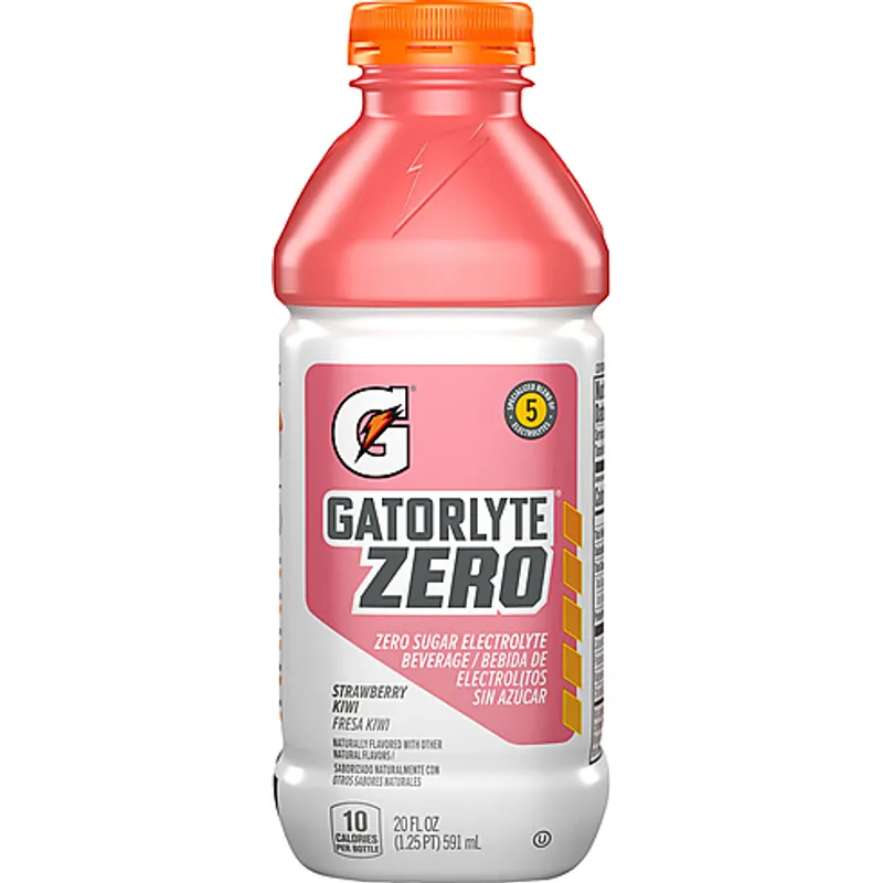 Gatorlyte Gatorade Electrolyte Beverage, Zero Sugar, Strawberry Kiwi view 1