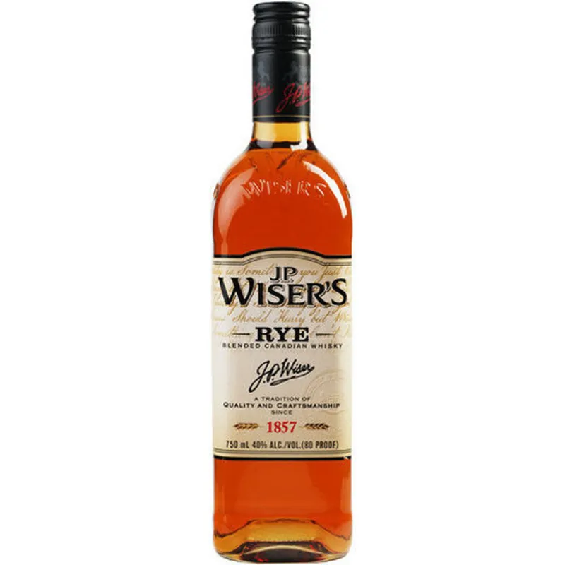 J.P. Wiser's Blended Canadian Rye Whisky view 1