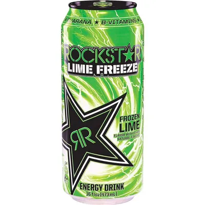 Rockstar Punched Lime Freeze 16 oz can