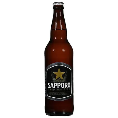 Sapporo Premium Beer 22 oz Bottle