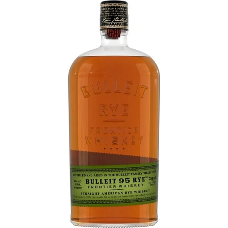 Bulleit 95 Rye Frontier Whiskey Small Batch Straight Rye Mash Whiskey view 1