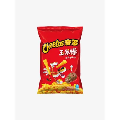 Cheetos Japanese Steak Flavor Corn Snack 90g Bag
