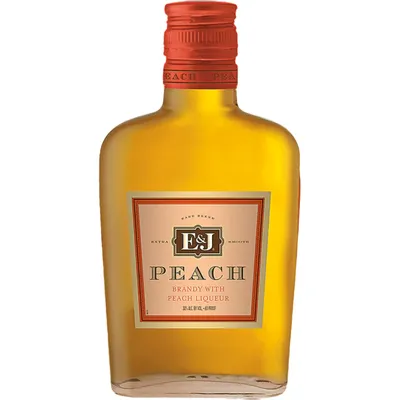 E & J Brandy VS Peach 200ml Bottle