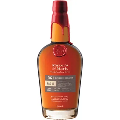 Maker's Mark Wood Finishing Series FAE-02  750ml Bottle 2002