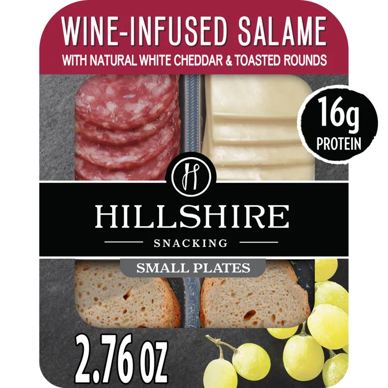 Hillshire Farm Wine-Infused Snacking Salame With White Cheddar view 1
