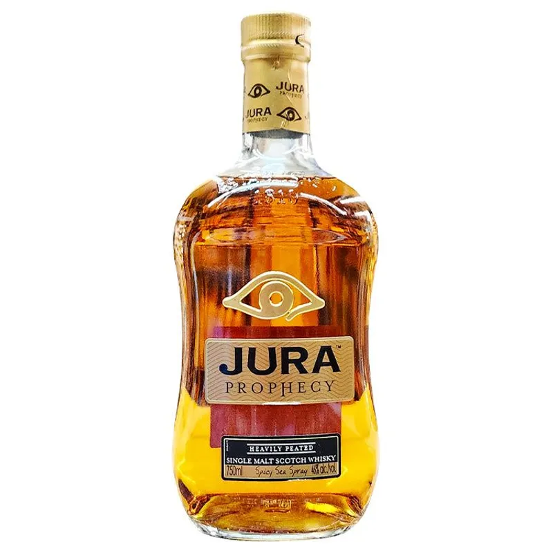Isle of Jura Prophecy Heavily Peated Single Malt Scotch Whisky view 1