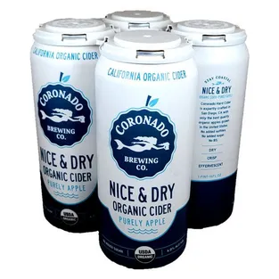 Coronado Brewing Co. Nice & Dry Purely Apple Hard Cider