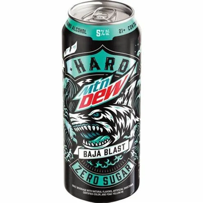 Hard Mountain Dew Baja Blast Zero Sugar view 1