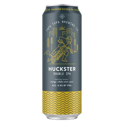 Topa Topa Huckster Double IPA 19.2 oz Can