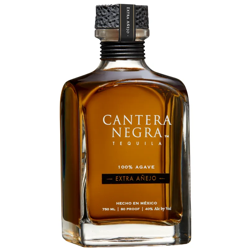 Cantera Negra Extra Anejo Tequila view 1