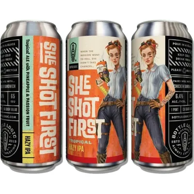 Bottle Logic Brewing Co. She Shot First 4 Pack 16oz Cans