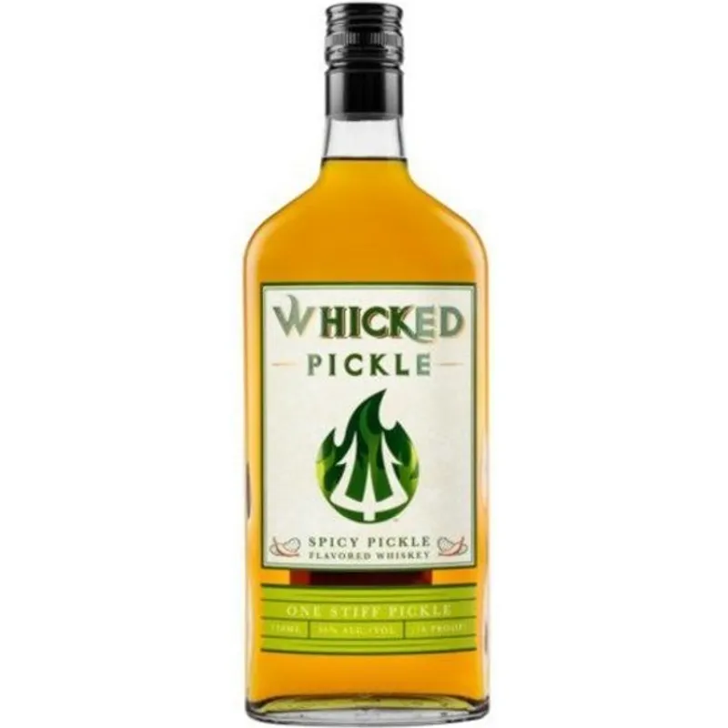 Whicked Pickle Spicy Pickle Flavored Whiskey view 1