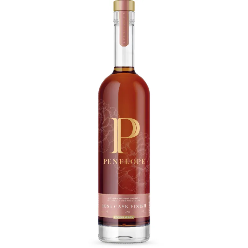 Penelope Bourbon Rose Cask Finish Straight Bourbon Whiskey view 1