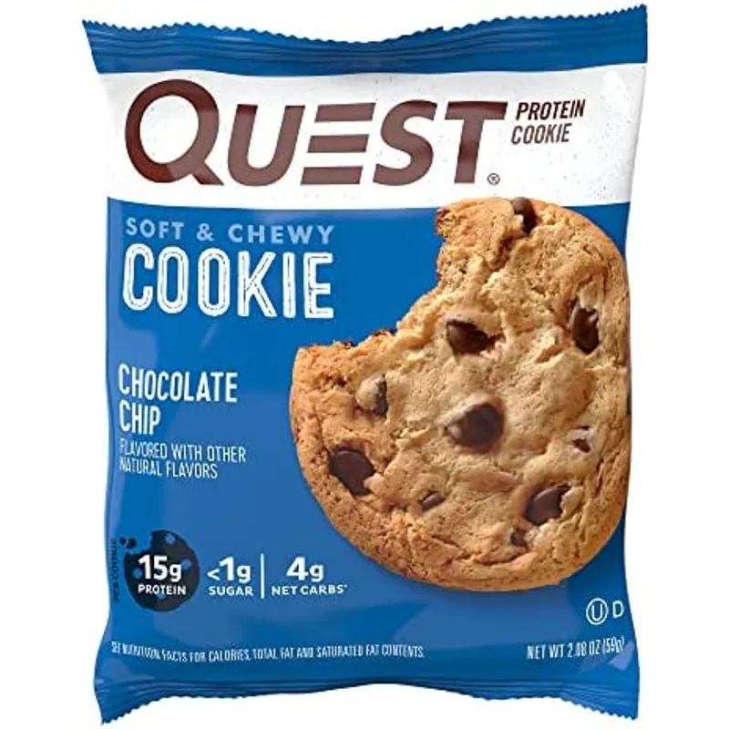 Quest Cookie Chocolate Chips Protein Bar view 1