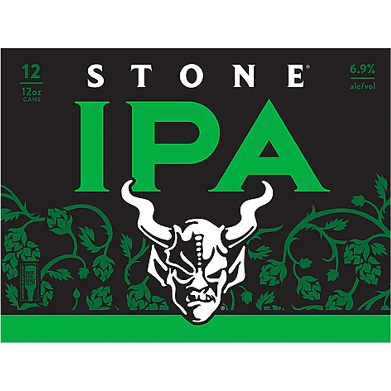 Stone IPA view 1