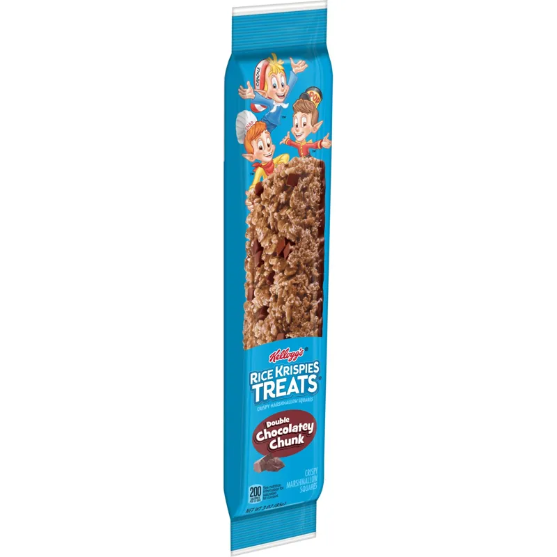 Kellogg's Rice Krispies Treats Double Chocolatey Chunk Crispy Marshmallow Square view 1