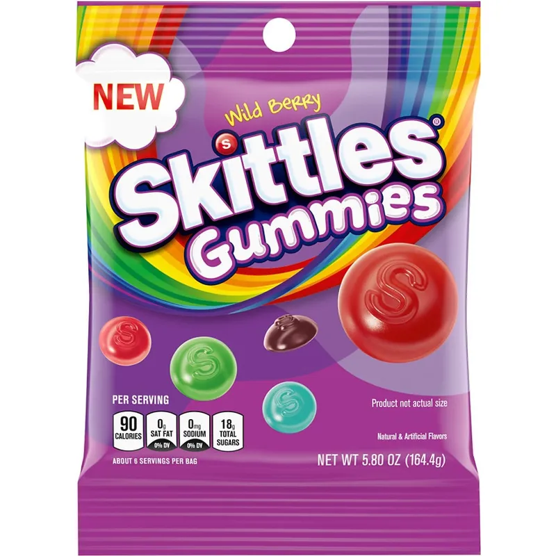 Skittles Gummies Wild Berry view 1