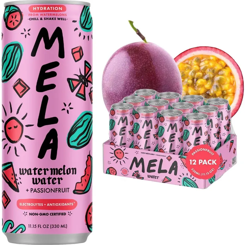 Mela Water Juice Watermelon & PassionFruit view 1