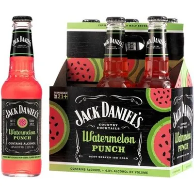 Jack Daniel's Country Cocktails Watermelon Punch, 5oz Can