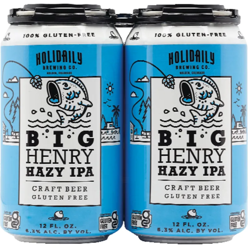 Holidaily Brewing Big Henry Hazy IPA view 1