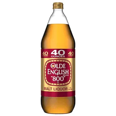 Olde English 800 Malt Liquor 40 oz bottle