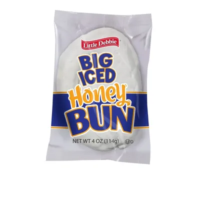 Little Debbie Iced Honey Bun 4 oz Bag